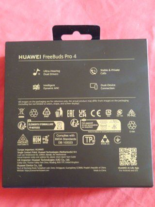 Huawei FreeBuds Pro 4 Negro/Dorado