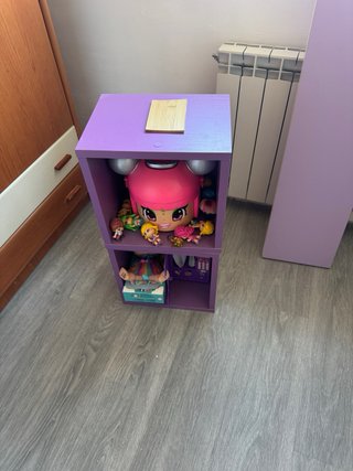 Habitación infantil completa morada