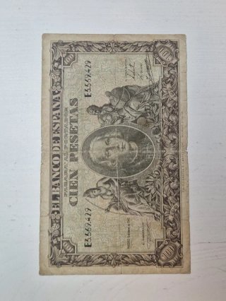 BILLETE 100 PESETAS 1940