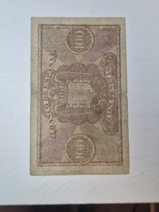 BILLETE 100 PESETAS 1940