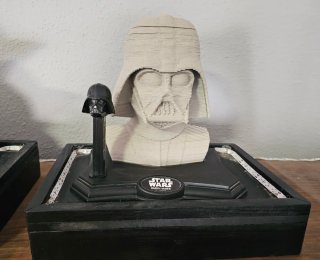 Puzzle 3D Star Wars Educa + Dispensador PEZ y base