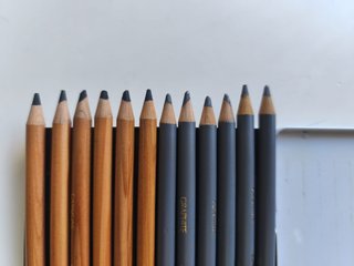 Caja de lápices de dibujo Conté
