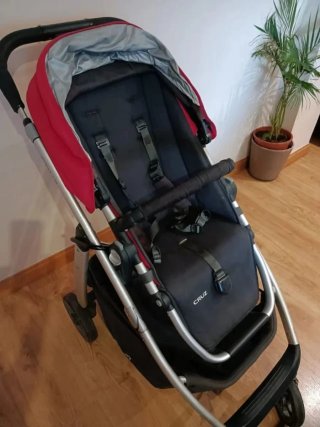 Carro Bebé UPPAbaby Cruz 3 en 1 Rojo