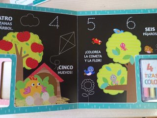 Libro Pizarra 123 Números Bruño