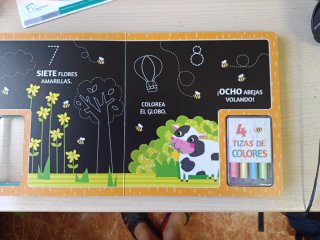 Libro Pizarra 123 Números Bruño