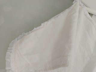 Blusa Rociera Blanca Talla Única
