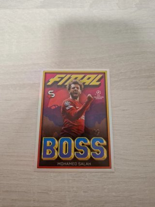Carta Salah Final Boss Champions League