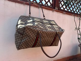Borsone Gucci Vintage GG Supreme Anni 70