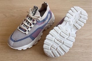 Zapatillas Talla 42 Nuevas Beige/Rosa