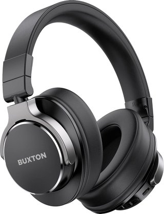 Auriculares Bluetooth Buxton 9800 Negro/Plata