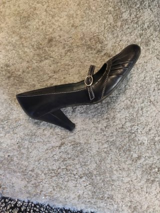 Zapatos Patricia Miller Piel Talla 37 Negros