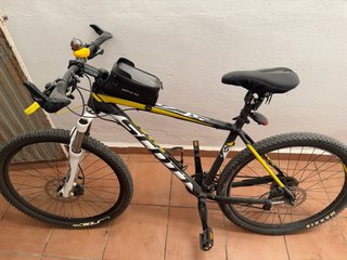 Bicicleta Scott Negra y Amarilla