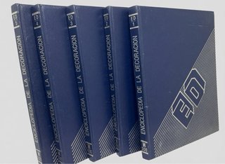 Enciclopedia de la Decoración ED 5 tomos