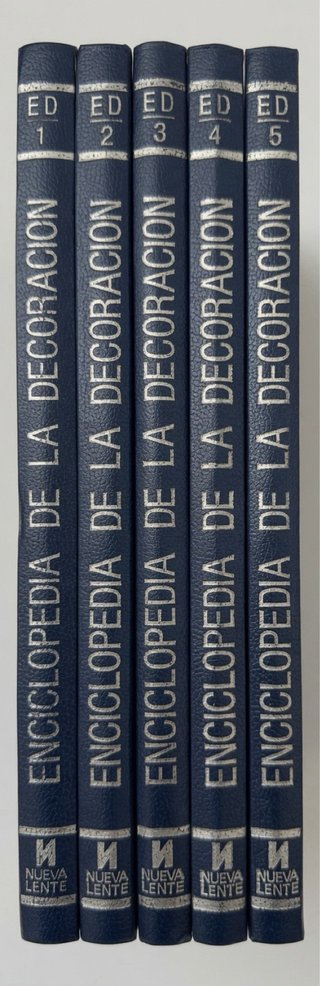 Enciclopedia de la Decoración ED 5 tomos