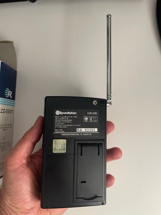 Roadstar LCD-2201 TV Portátil Vintage