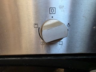 Horno Zanussi con ventilador.