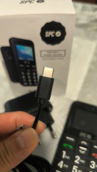 Teléfono SPC Senior Negro