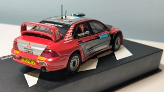 Coche miniatura Mitsubishi Lancer WRC 1:43
