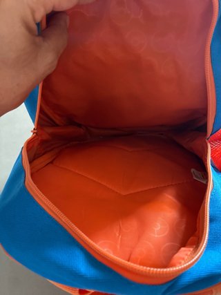 Mochila Escolar Pokémon Azul Naranja