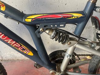 Bicicleta infantil 20” doble suspensión
