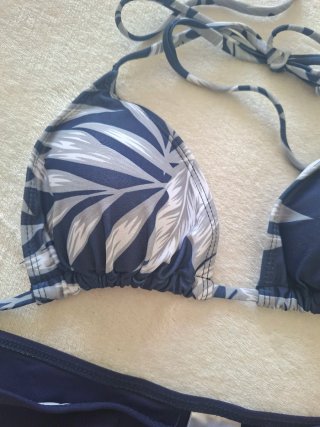 Conjunto bikini 3 piezas estampado floral