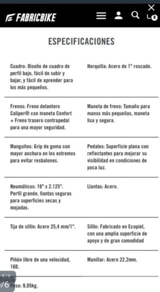 Bicicleta infantil azul con cesta