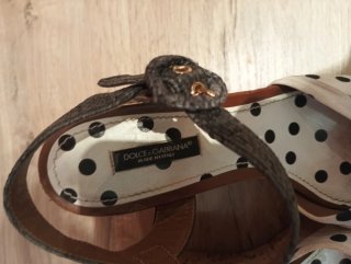 Sandalias Dolce&Gabbana lunares Talla 37