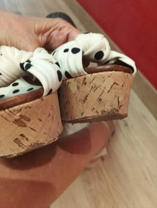 Sandalias Dolce&Gabbana lunares Talla 37
