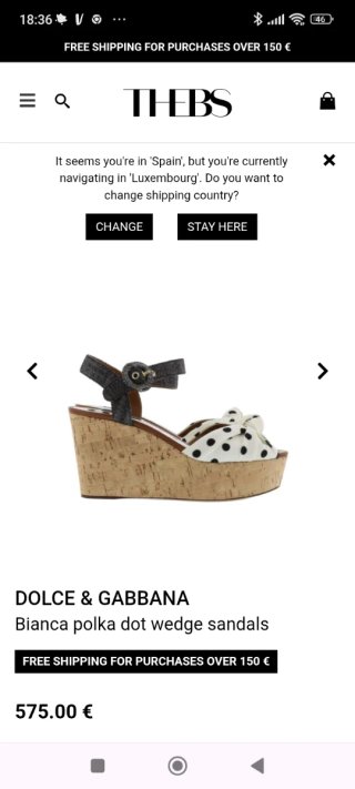 Sandalias Dolce&Gabbana lunares Talla 37