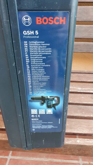 Martillo demoledor Bosch GSH 5 SDS max NUEVO
