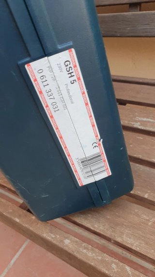 Martillo demoledor Bosch GSH 5 SDS max NUEVO