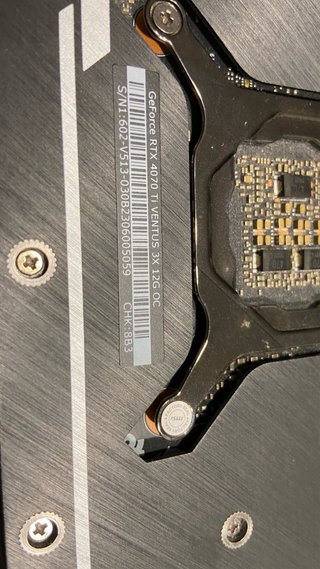 MSI GeForce RTX 4070 Ti VENTUS 3X 12G OC