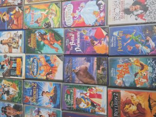 Lote Películas VHS Disney (Español)