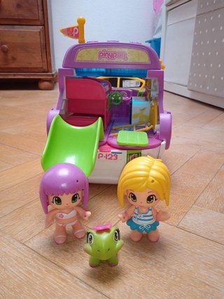 Barco Pinypon con figuras y accesorios