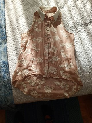 Blusa transparente verano