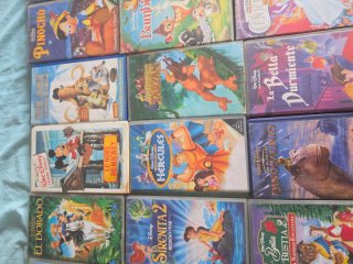 Lote 44 Películas VHS Disney (Español)
