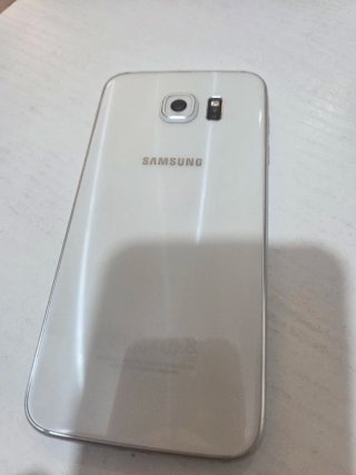 Samsung Galaxy S6 Plata/Blanco