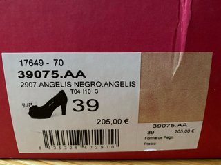 Zapatos Mascaró Angelis Ante Negro con Flor