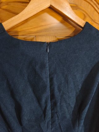 Vestido Shein azul oscuro
