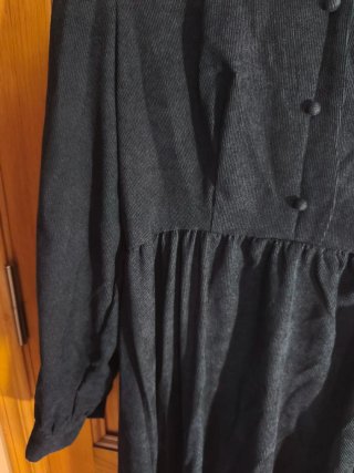 Vestido Shein azul oscuro