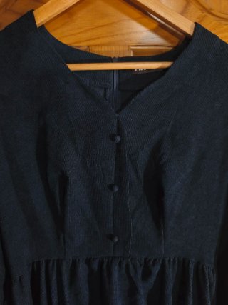 Vestido Shein azul oscuro