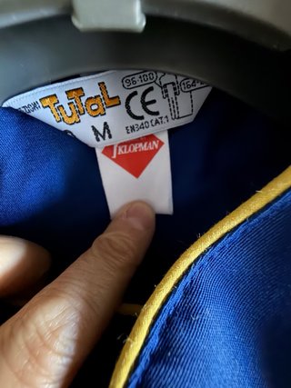 Tuta da lavoro Shell Helix anni '90