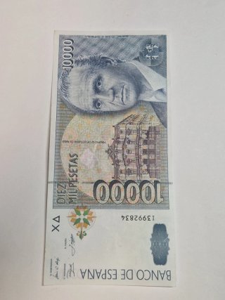 BILLETE 10000 PESETAS 1992