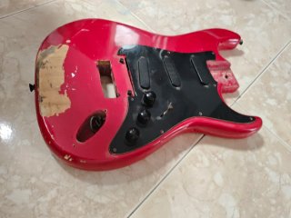 Cuerpos y mástil de guitarra