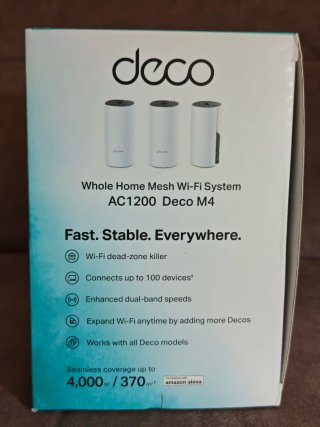 TP-Link Deco M4 Mesh Wi-Fi System (3-Pack)
