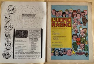 Fumetto L'uomo ragno gigante nr.21 1978 marzo