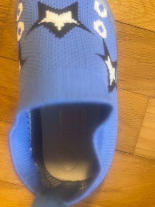 Zapatillas infantiles azules 16cm longitud