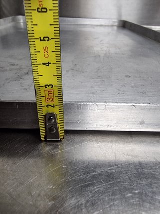 5 Bandejas Horno Aluminio Hostelería Restauración
