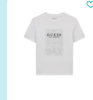 Camiseta Guess Blanca Talla L