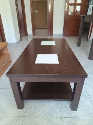 Mesas, comedor extensible y mesa pequeña elevable